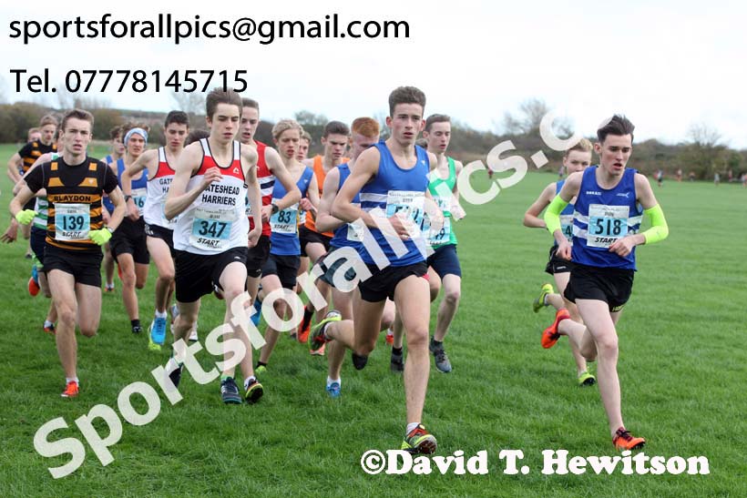 Mens under-17s, Sherman Cup and Davison Shield, Temple Park, South Shields. Photo:  David T. Hewitson/Sports for All Pics